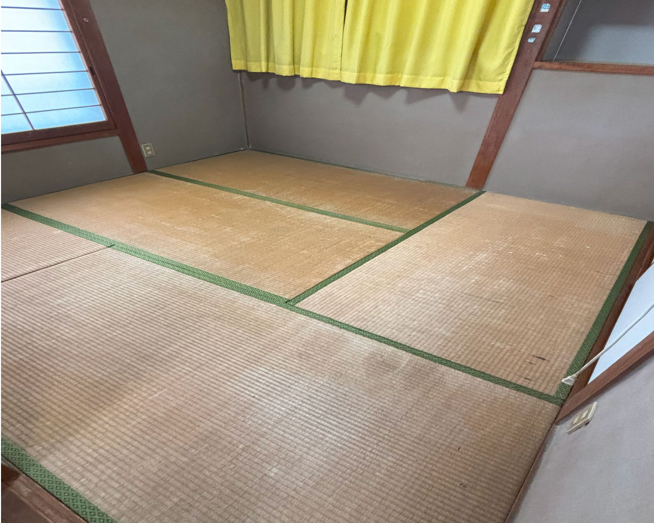 飯塚市の畳替えのお客様（施工前）