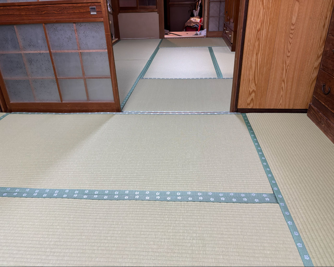 桂川町の畳替えのお客様