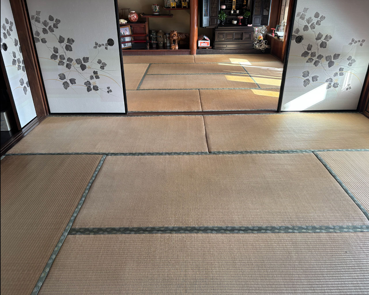 飯塚市畳替えのお客様（施工前）